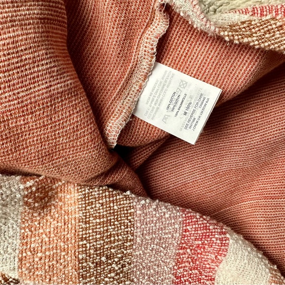 Madewell Texture & Thread Butterfly Top in Sherbet Stripe - Picture 6 of 10